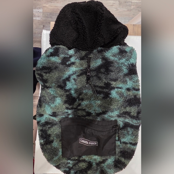 Canada Pooch Other - Canada Pooch Camouflage Dog Hoodie